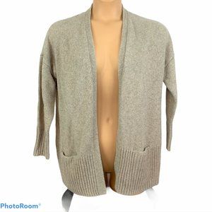 J JILL Womens Medium Oversized Open Cardigan